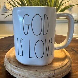 Rae Dunn GOD IS LOVE Mug